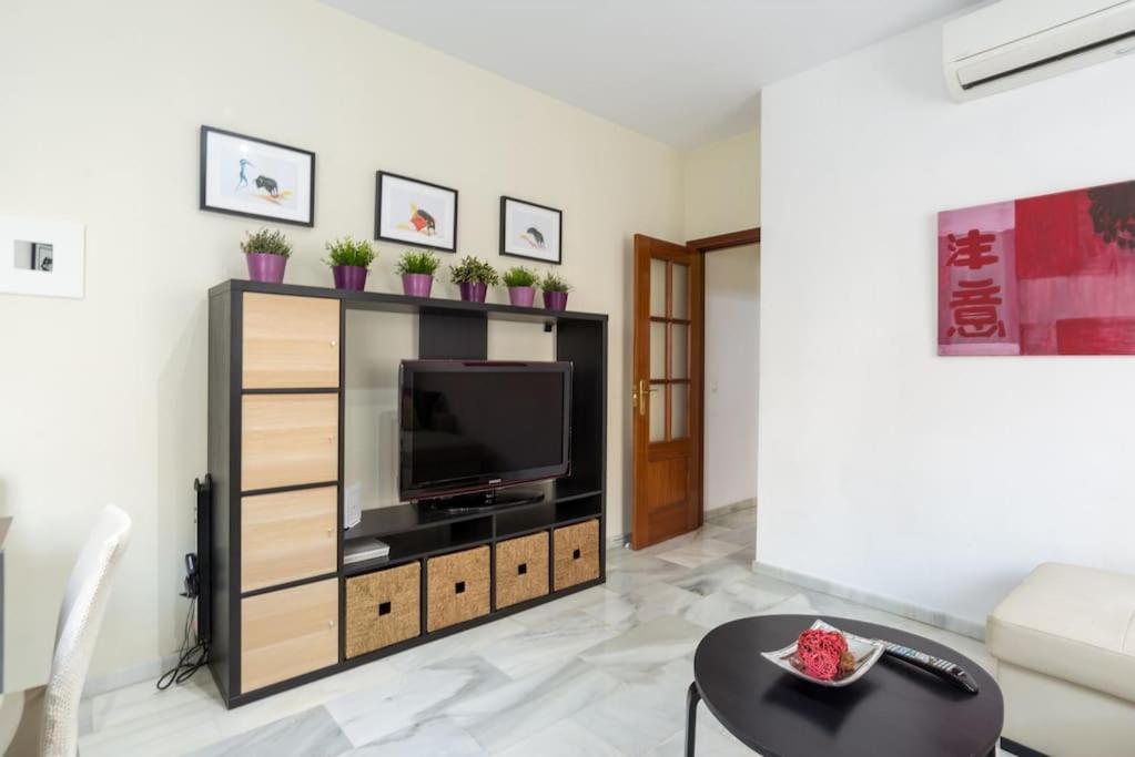 Bright, Quiet And Nice Ground Floor In The Center Málaga Dış mekan fotoğraf